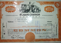 Отдается в дар Трастовый сертификат (США)