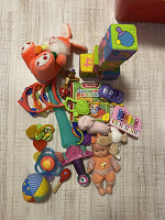 Отдается в дар Пакет развивающих игрушек для малыша