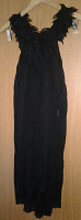 Отдается в дар Черное коктейльное платье от Киры Пластининой, размер S, новое.
