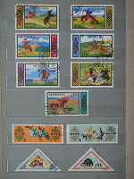Отдается в дар Монгольские марки