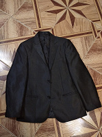 Отдается в дар черный пиджак 146-152 см
