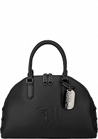 Отдается в дар Trussardi Jeans Черная сумка с логотипом бренда