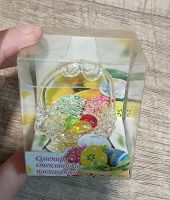 Отдается в дар Хрустальная корзинка