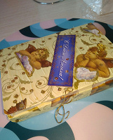 Отдается в дар Подарочный набор шоколада«С днём Ангела»Для Хэнд-мейда.