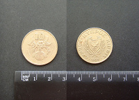 Отдается в дар Кипрская монета