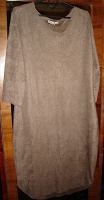 Отдается в дар Платье экозамша, размер M (46)