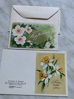 Отдается в дар Мини открытки «Цветы»
