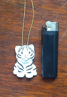 Отдается в дар Белый тигр фигурка