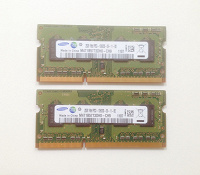 Отдается в дар Оперативная память для ноутбука DDR3 (2GB x 2) 1333 MHz