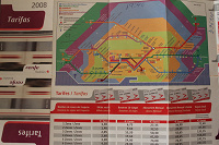 Отдается в дар Схема метро Барселоны