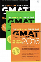 Отдается в дар GMAT — 2016: три книги с заданиями