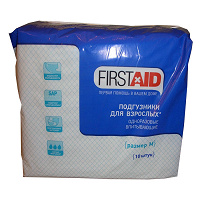 Отдается в дар Подгузники для взрослых FirstAid Super