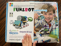 Отдается в дар Конструктор по робототехнике Fun & Bot 4 робота в 1.