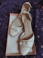 Отдается в дар Свадебные туфли 36 размер