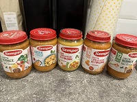 Отдается в дар Детские пюре с кусочками semper