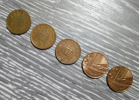 Отдается в дар Монеты 1 пенни (1 penny)