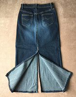 Отдается в дар Юбка джинсовая длинная XS