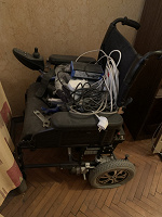 Отдается в дар Инвалидное кресло электрическое