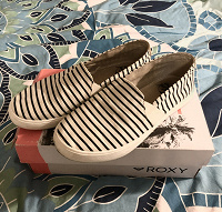 Отдается в дар Слипоны эспадрильи Roxy (37 размер, 24 см)