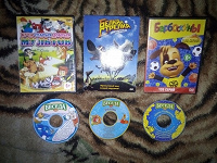 Отдается в дар 6 дисков cd & dvd для детей -мультфильмы