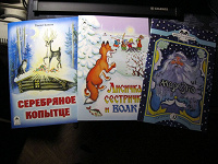 Отдается в дар зимние сказки для детей 3 новые книжечки