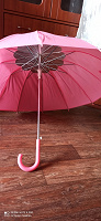 Отдается в дар зонт-трость с прозрачной вставкой