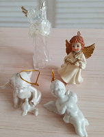 Отдается в дар Ёлочные игрушки-ангелы