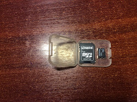 Отдается в дар Карта MicroSD 250 MB с адаптером