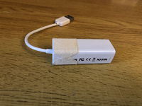 Отдается в дар Переходник с USB-A на LAN