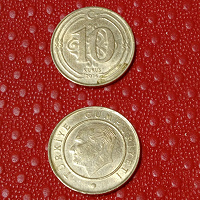 Отдается в дар Монета 10 куруш Турция