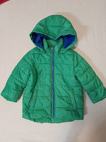 Отдается в дар Куртка демисезонная детская зеленая 98