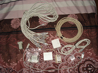Отдается в дар Кабели RJ45 и другая мелочь