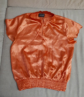 Отдается в дар Оранжевая блузка