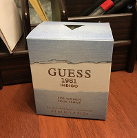 Отдается в дар Туалетная вода Guess 1981 indigo