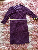 Отдается в дар Платье сиреневое, размер 48, длина 95 см, б/у очень мало, сосотояние отличное.