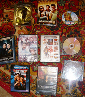 Отдается в дар DVD диски с фильмами