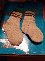 Отдается в дар Шерстяные носки для малышки