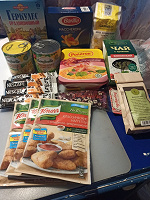 Отдается в дар Продукты