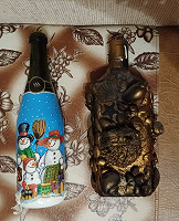 Отдается в дар Декоративные бутылки в коллекцию