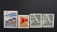 Отдается в дар Фауна и цветы на марках Канады.