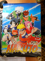 Отдается в дар Плакат Naruto (формат А2)
