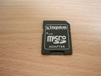 Отдается в дар адаптер для карты памяти micro sd