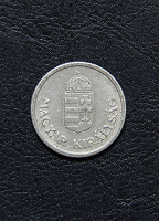 Отдается в дар Венгрия. 1 пенге 1941г.
