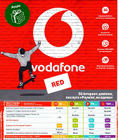 Отдается в дар Стартовый пакет Vodafone.