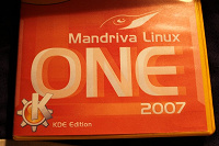 Отдается в дар Mandriva Linux One 2007