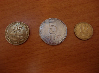 Отдается в дар Монетки украинские