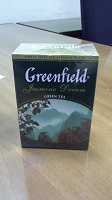 Отдается в дар Чай зеленый с жасмином Greenfield