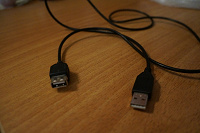 Отдается в дар Провод — удлинитель USB
