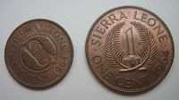 Отдается в дар Монеты Сьерра-Леоне