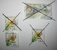 Отдается в дар почтовые марки(внутри- 5 фотографий)